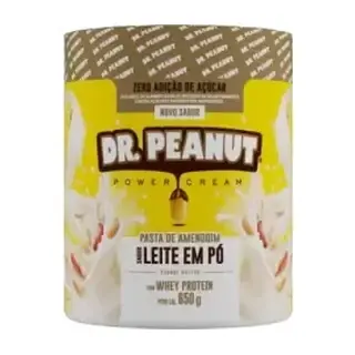 Pasta de Amendoim · Pote 600g · Leite em Pó