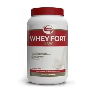 Whey Fort 3w · Pote 900g · Neutro