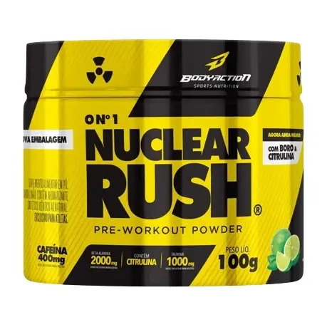 Nuclear Rush · Pote 100g · Limão