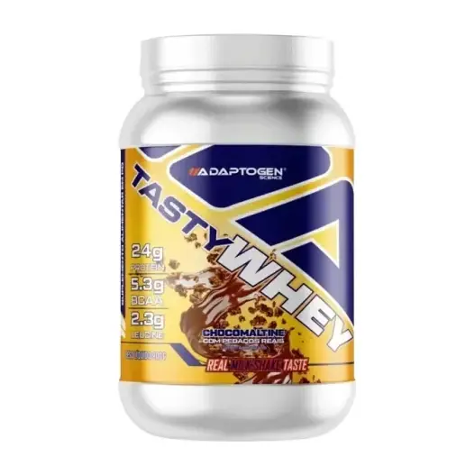 Tasty Whey 3w · Pote 900g · Chocomaltine