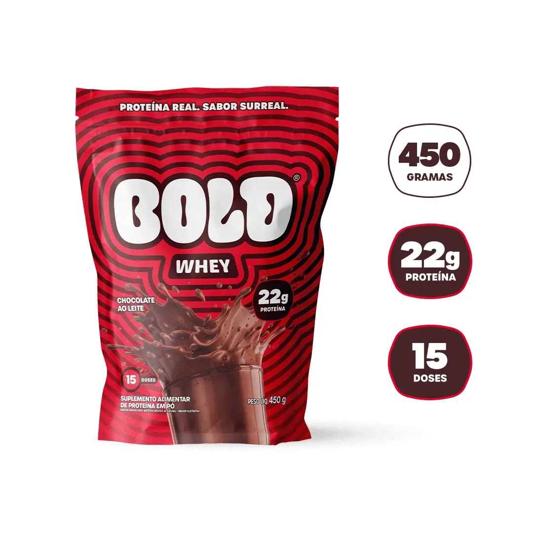 Bold Whey · Saco 450g · Chocolate ao Leite