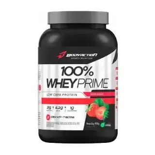 100% Whey Prime · Pote 900g · Morango