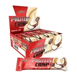 Protein Crisp Bar · Display 12 un 45g · Creme de Coco